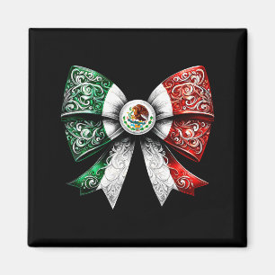 Imã Fita de Laço Coquete Bandeira Mexicana Festiva Org