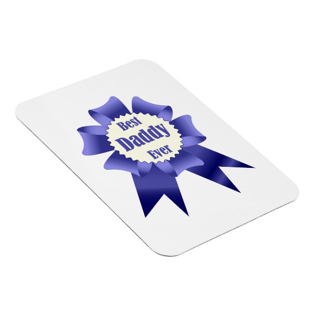 Ímã Fita de prêmio do Melhor Pai Nunca Ganhador para P (Lado Direito)