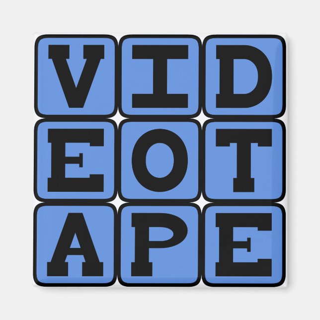Imã Fita de vídeo, Fita VHS (Frente)