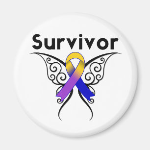 Imã Fita do tatuagem da borboleta do cancer de bexiga