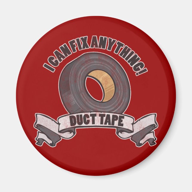 Imã Fita Duct, posso consertar qualquer coisa (Frente)