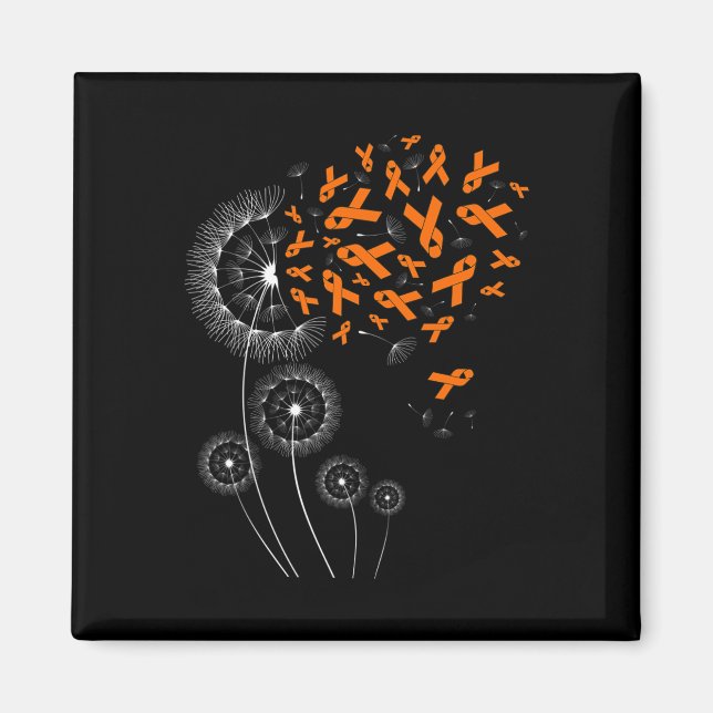 Imã Fita E Leucemia Dandelion Alerta Mês (Frente)