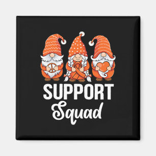 Imã Fita laranja Gnomos apoiam sobreviventes da Leucem