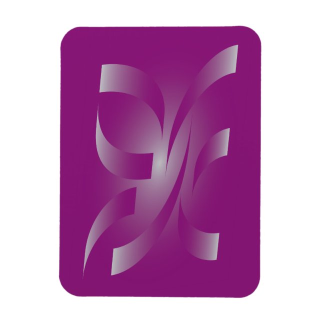 Ímã Fitas magentas (Vertical)