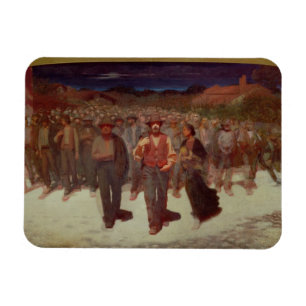 Ímã Fiumana (a maré humana) 1895-96 (óleo em canvas)