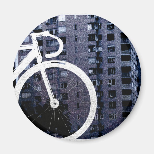Imã Fixo - Azul de Boston (Frente)
