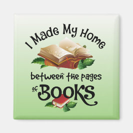 Imã Fiz a minha casa entre as páginas dos livros