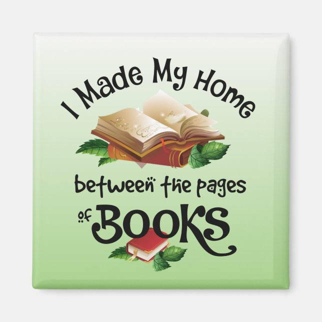 Imã Fiz a minha casa entre as páginas dos livros (Frente)