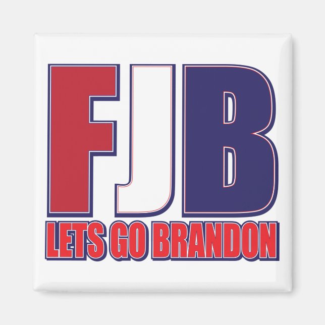 Imã FJB — Lets-Go-Brandon (Frente)