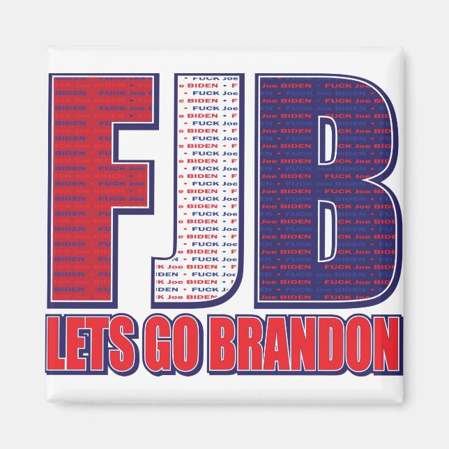 Imã FJB Vamos Go Brandon (Frente)