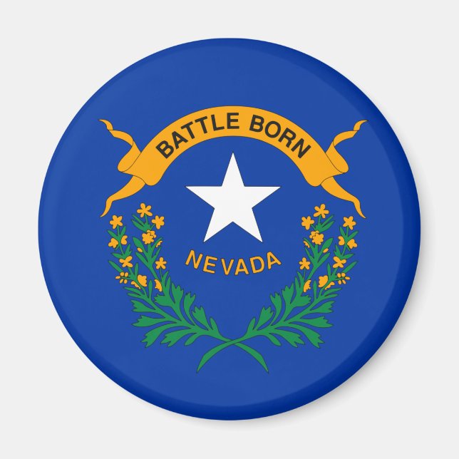 Imã Flag of Nevada (Frente)