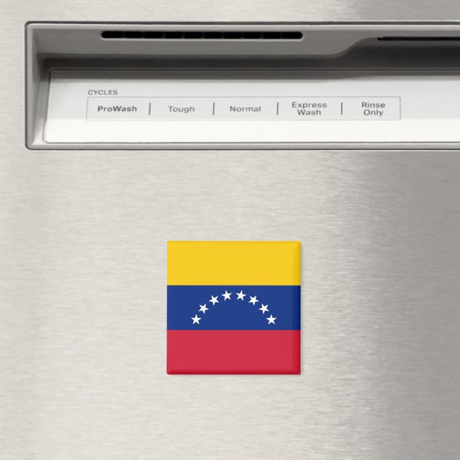 Imã Flag of Venezuela fridge magnet (In Situ (Dishwasher))