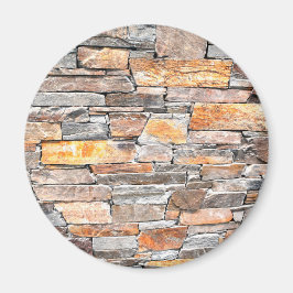 Imã Flagstone | padrão natural de pedra | tijolos