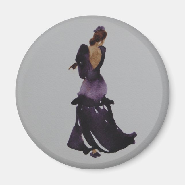 Imã Flamenco Dancer Magnet (Frente)