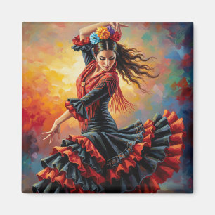 Imã Flamenco Dancer Seville Espanha