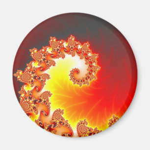 Imã Flaming Tentacle - Arte Fractal