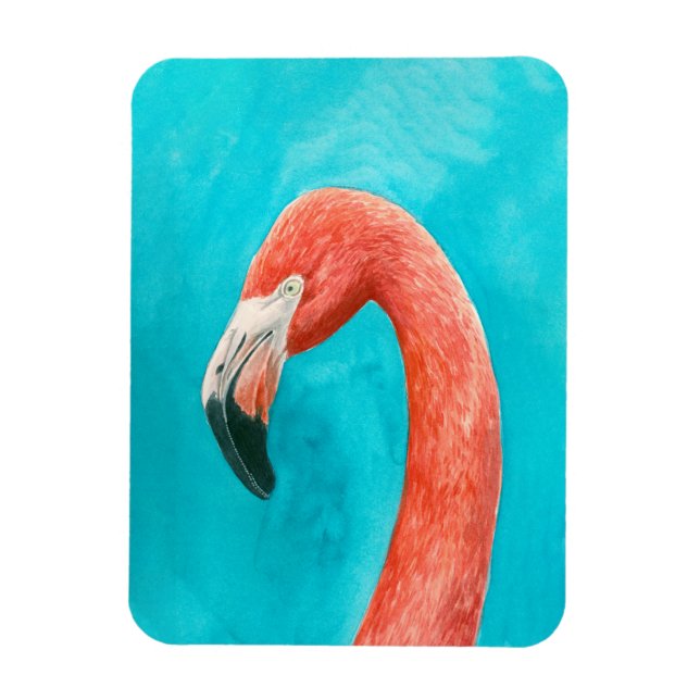 Ímã Flamingo (Vertical)