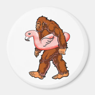 Imã Flamingo Bigfoot