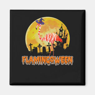 Imã Flamingo Flamingobetween Funny Witness Halloween