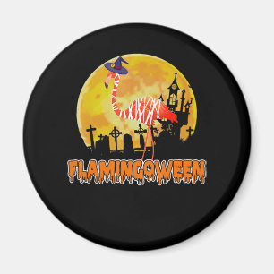 Imã Flamingo Flamingobetween Funny Witness Halloween