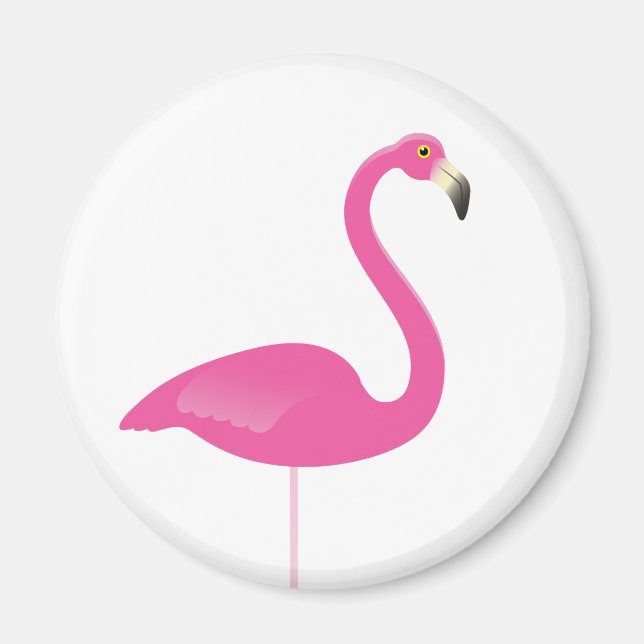 Imã Flamingo Magnet (Frente)