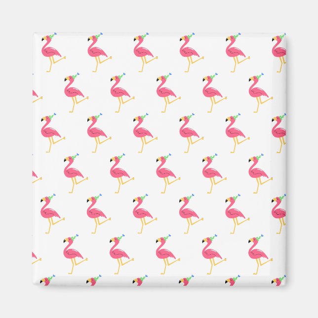 Imã Flamingo Magnets (Frente)