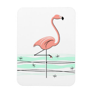 Ímã Flamingo Ocean Magnet flexível