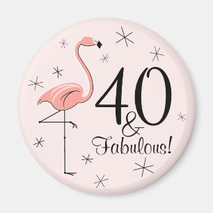 Imã Flamingo Pink 40 e Fabuloso!ímã