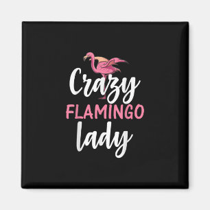 Imã Flamingo - Presentes de Lady Flamingo Loucos
