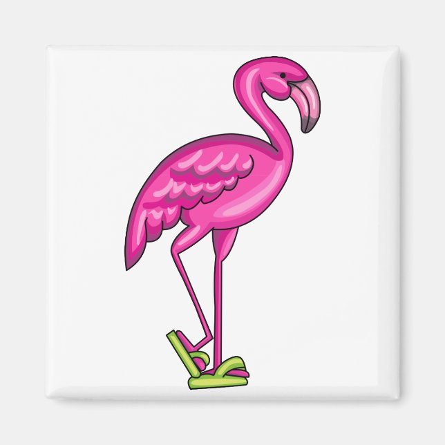 Imã Flamingo sacudir (Frente)