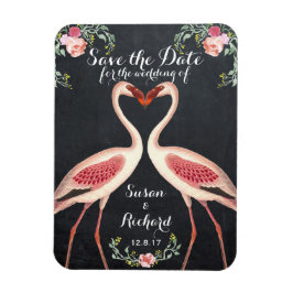 Ímã Flamingo salve o quadro de data