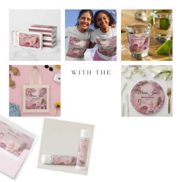 Imã Flamingo Tropical Quinceañera, personalizado