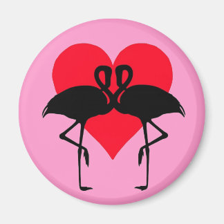 Imã FlamingoLove1 Magnet