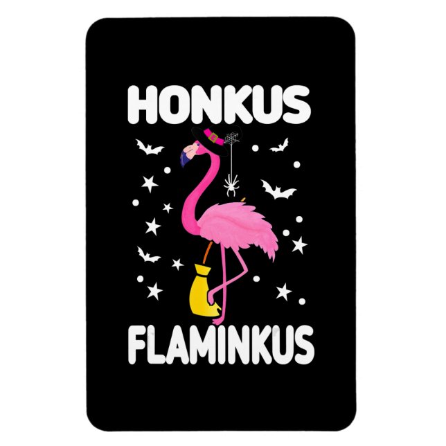 Ímã Flamingoo | Honkus Flaminkus Halloween Flamingoo (Vertical)