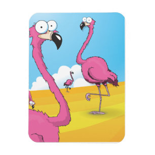 Ímã flamingos