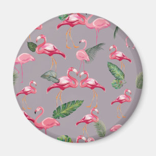 Imã Flamingos Amam o Padrão 6