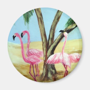 Imã "Flamingos da Flórida"