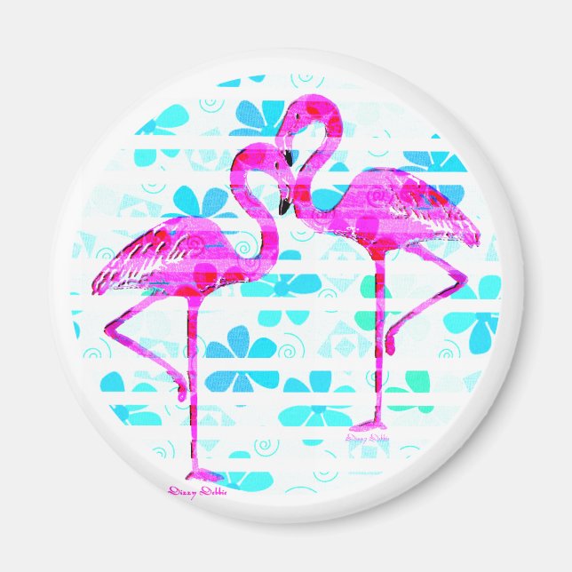 Imã Flamingos Magnet (Frente)