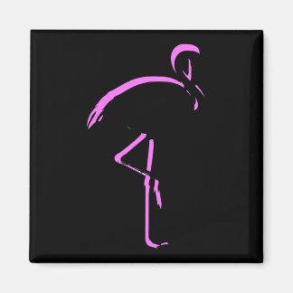 Imã flamingossilhueta