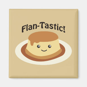 Imã Flantástico! Flan bonito