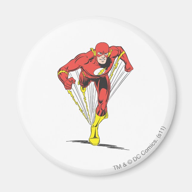 Imã Flash é executado para frente (Frente)