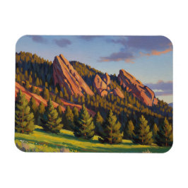 Ímã Flatirons Viagem Colorado