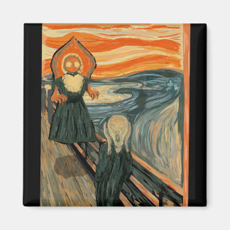 Imã Flatwoods Monster Funny Cryptid West Virginia Souv