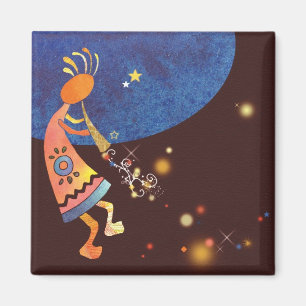 Imã Flauta-Playing Kokopelli