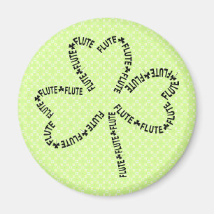 Imã Flaute Text Shamrock