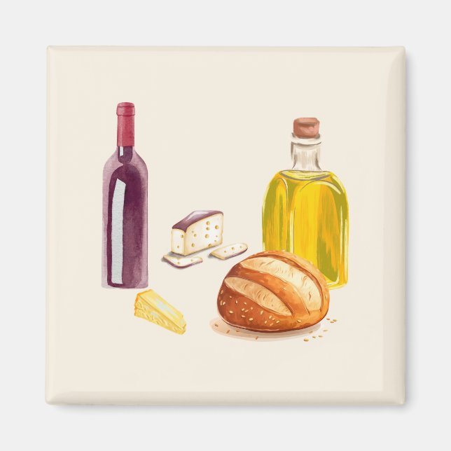 Imã Flavors mediterrâneos (Frente)