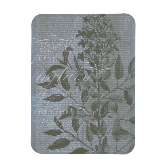 Ímã Fleur de Bleu I (Vertical)