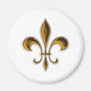Imã Fleur De Lis