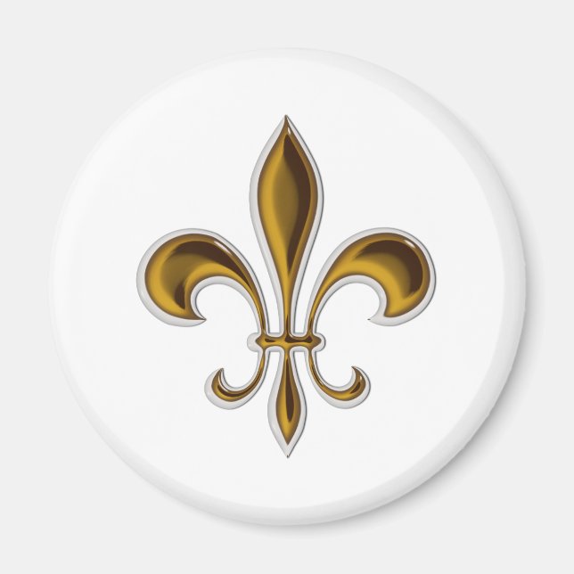 Imã Fleur De Lis (Frente)
