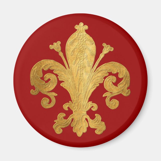 Imã Fleur-de-lis (Frente)